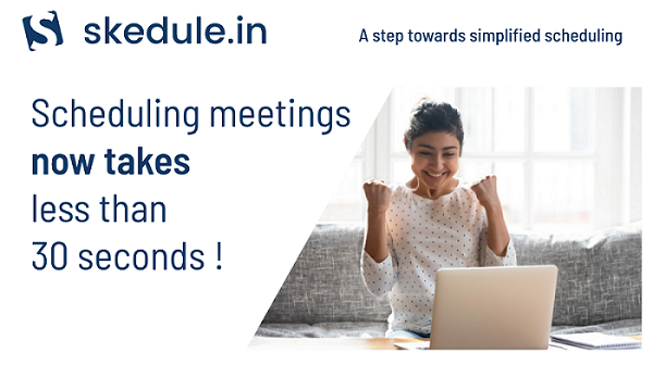 Scheduling Appointments now takes less than 30 seconds, with SKEDULE.IN