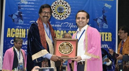 Dr. Diva Kant Misra awarded the Dr. Gangadhar Maiti Memorial Oration Award 2022