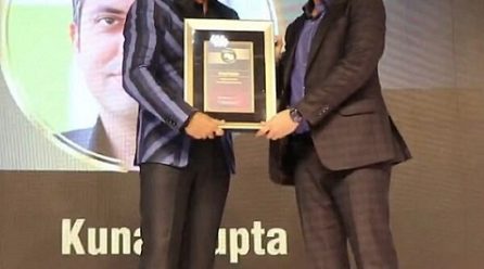 Kunal Gupta Felicitated with Times 40 under 40 Achievers Award for Outstanding Contribution to the Recruitment and Staffing Industry