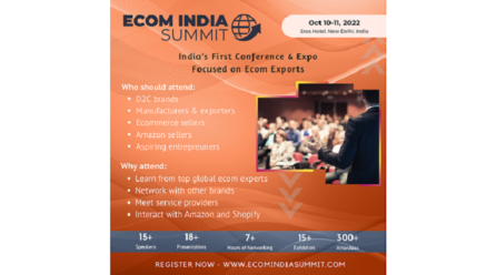 Ecom India Summit: The Two-Day Conference To Be A Landmark Event For E-Commerce Exports