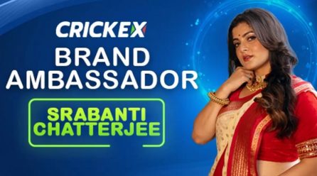 Crickex Announces Srabanti Chatterjee As Brand Ambassador