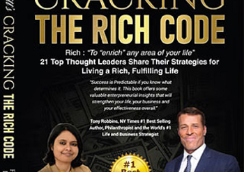 Executive Coach Smita Das Jain Co-Authors Chapter in the International Bestseller, “Cracking the Rich Code: Vol 12” Endorsed by Tony Robbins